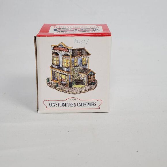 Liberty Falls Cox’s Furniture & Undertakers AH38 Figurine w/ Box - Picture 3 of 3